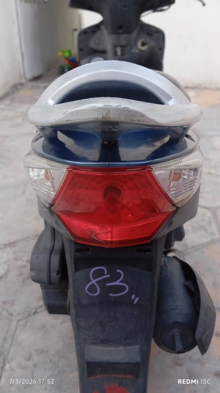 سلام عليكم دراجه بي تو حاويه    مكان ناصرية مركز السعر 850بيه مجال ***********
