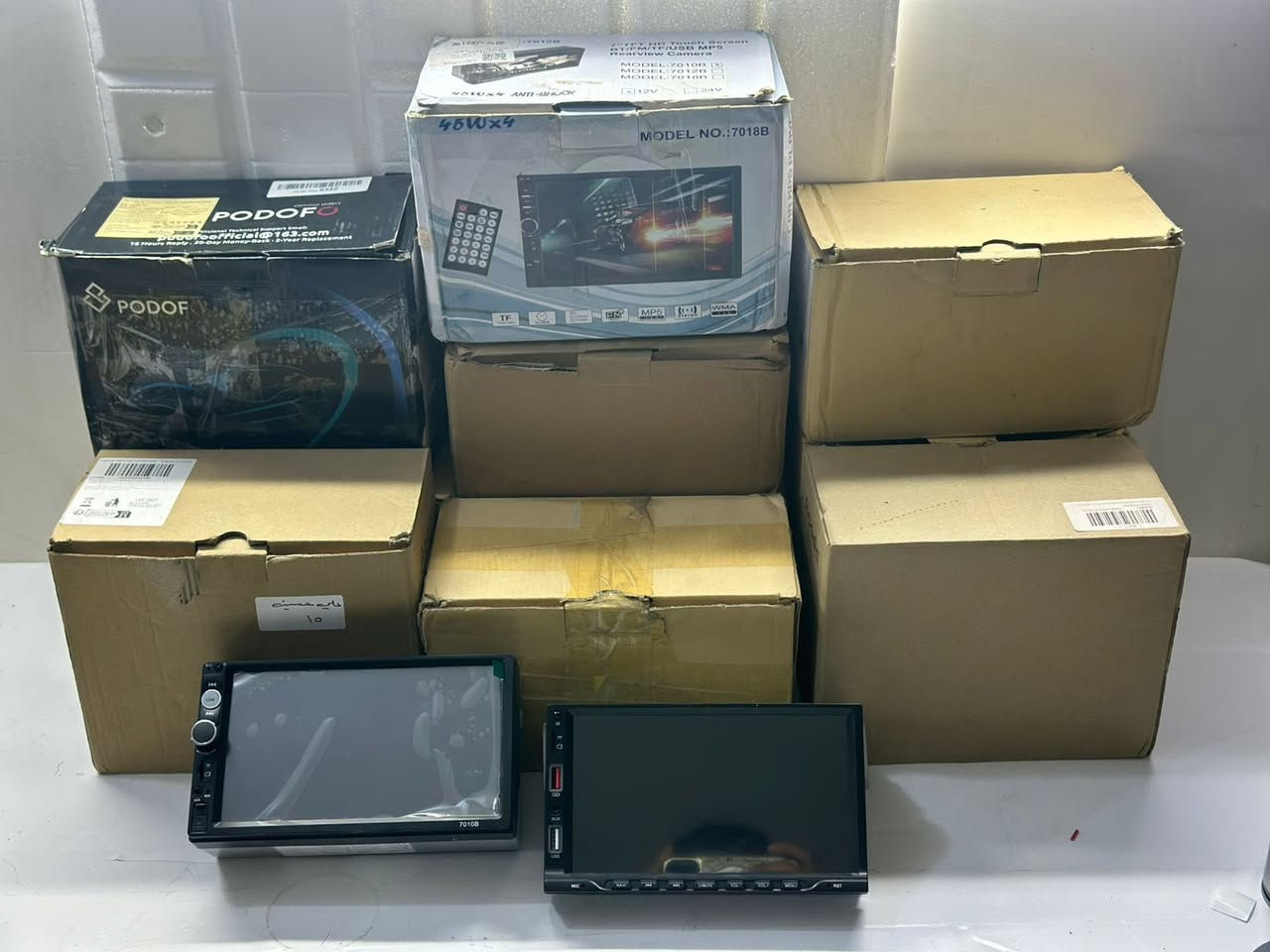 شاشات 12 قطعه 6 قطع ضهر مسجل كاملات ملحقات الاكثر بيهن تحكم ستيرن وكامره خلفيه     ينباعن  شلعه سعر القطعه 20الف


**إذا كنت صاحب هذا الإعلان وتريد حذفه لأي سبب، رجاءا أرسل رسالة إلى الدعم الفني**