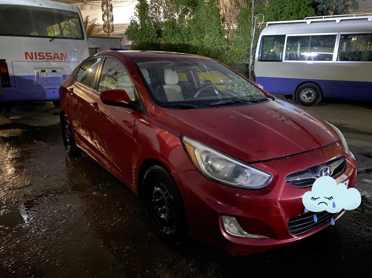 اكسنت 14 مكينة 1600 امريكي كير محرك مكفول مكان بغداد سعر 85 وبيه مجال جدا بسيط
