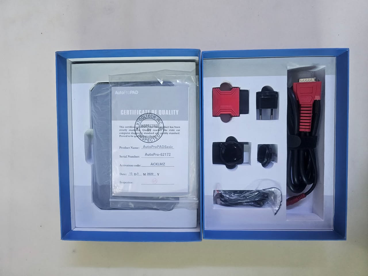 السلام عليكم 

جهاز برمجة المفاتيح Xtool Auto Pro Pad لبرمجة مفاتيح وبصمات السيارات 

السعر : 550 الف دينار 

التفاصيل داخل الصور / للتواصل *********** واتس اب توصيل بغداد (5) آلاف محافظات (6) الاف للمزيد زوروا صفحتنا على الفيس بك 

https://www.facebook.com/profile.php?id=61560710157601
