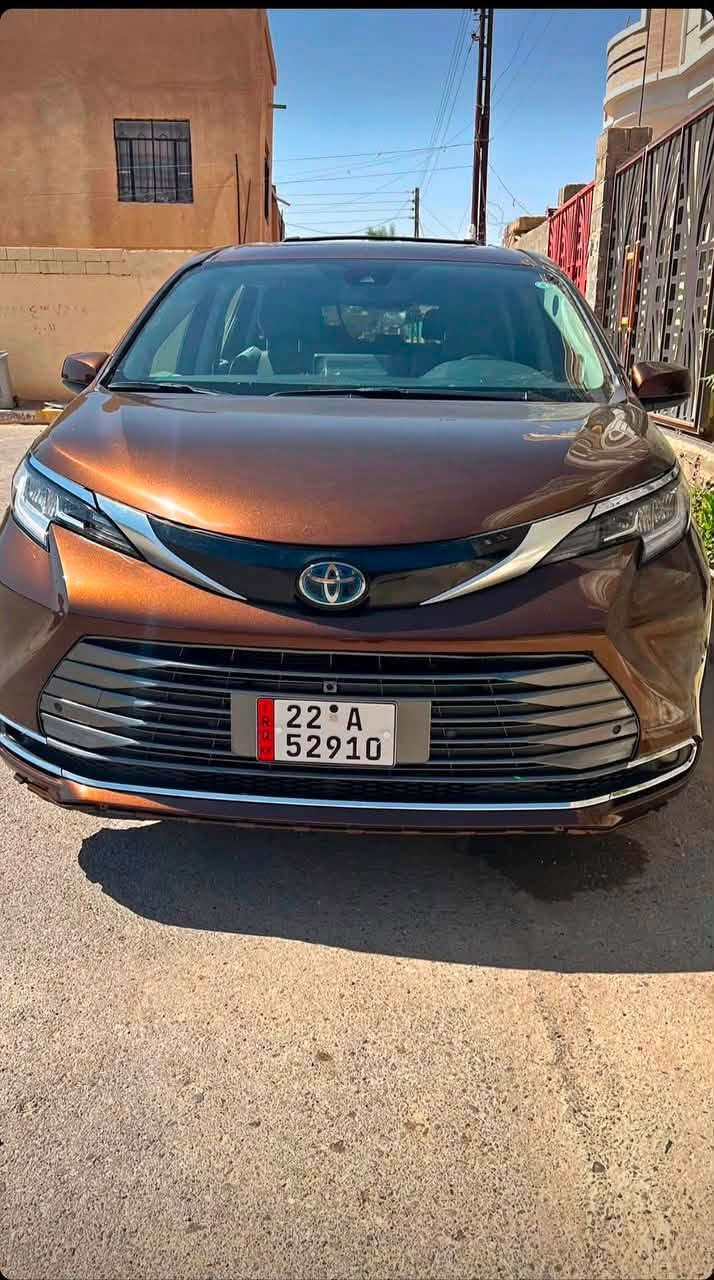 تويوتا سينا هايبرد 2024 xle
رقم احمر اربيل 
صبغ بنيد فقط 
سياره جاهز بدون نقص 
السعر 268 وبيها مجال
للاستفسار 
*********** مهند الراوي 
*********** عمر الراوي
