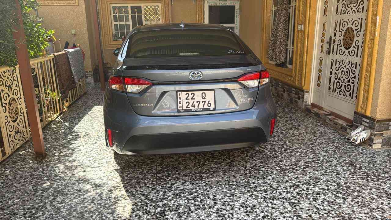 تويوتا كورلا 2024 🚨 رقم اربيل 

ماشية 8 الاف كم فقط

‏ LE ياباني اصلي بانزين +  هايبرد
وارد امريكي 
2024  
محرك 1800 
رادار امامي 
تحديد مسار 
مانع تصادم 
توقف ذاتي عند الاقتراب 
لدات اماميه لايت زينون بلادي عالي ناصي
شاشه كبيره  📲Android Auto/car play
كامره خلفيه 📷
هاند بريك بصمه كهرباء 
اوتو هولد ⭕️
فول تحكمات ستيرن 
كروز مثبت سرعه   
حساس اطارات   

حادث السيارة جاملغ خلفي جهة السايق 

🚨الفلوجة

السعر   164$ 

 ☎️***********
