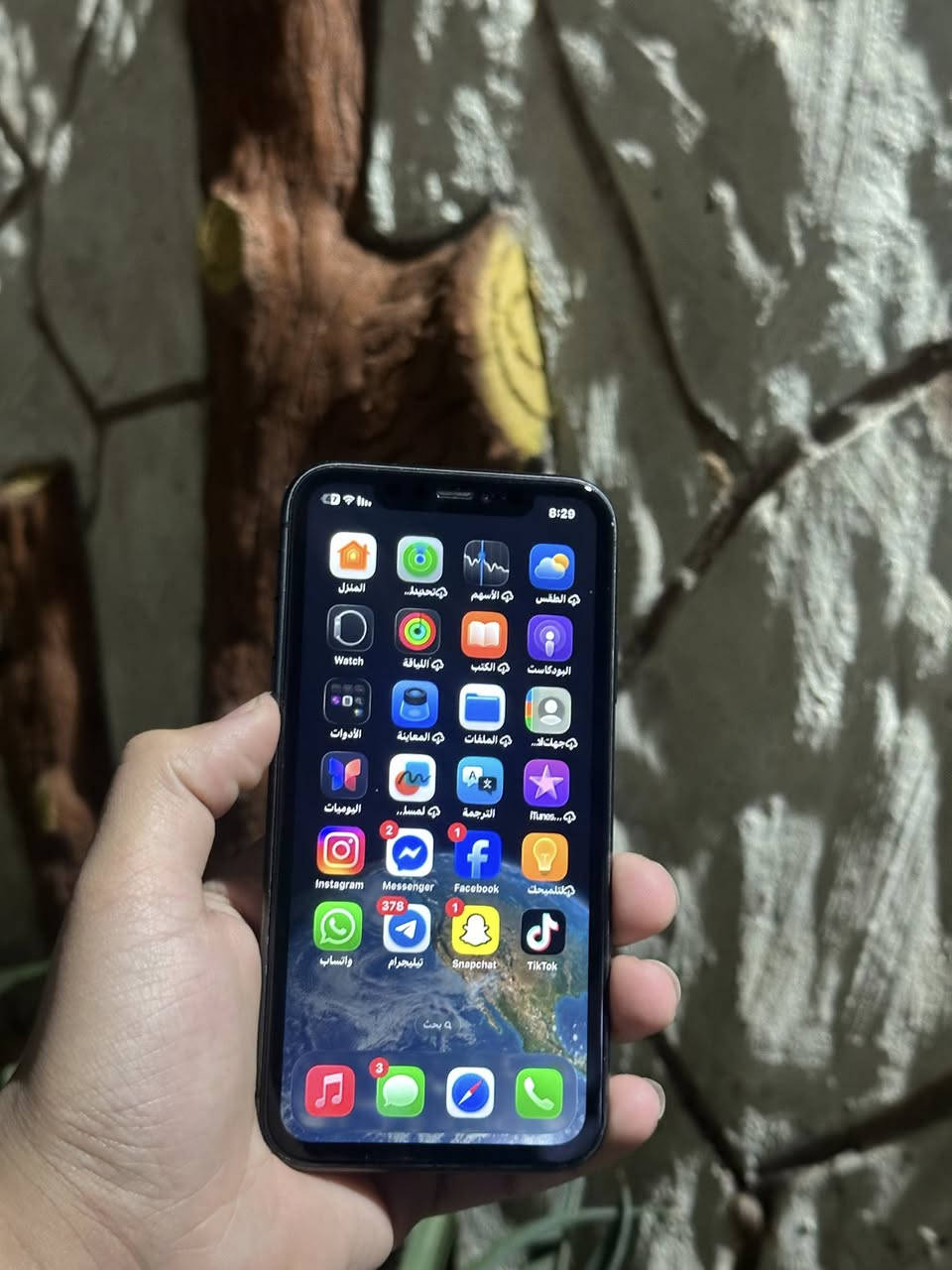 السلام عليكم
ايفون 11 عادي للبيع او مراوس مع ايفون.
ذاكرة 128
بطارية 94‎%‎ 🔋
دبل سيم ( مو تك )
نظافة 90‎%‎
الجهاز مستبدل فقط شاشه اصليه فيس شغال
كل الجهاز شرط 
السعر 210 بي مجال بسيط 
***********
مكان موصل سكر
