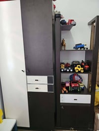 غرفه نوم جرباية نفر ونص عدد اثنين مع فرشه بوفيه  كنتور  جررات عدد ثنين...