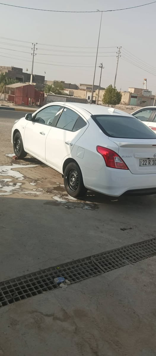 نيسان صني موديل 24 كفاله 
ماشيه 90الف البيع فقط ***********البصره الزبير 
السعر 117$
