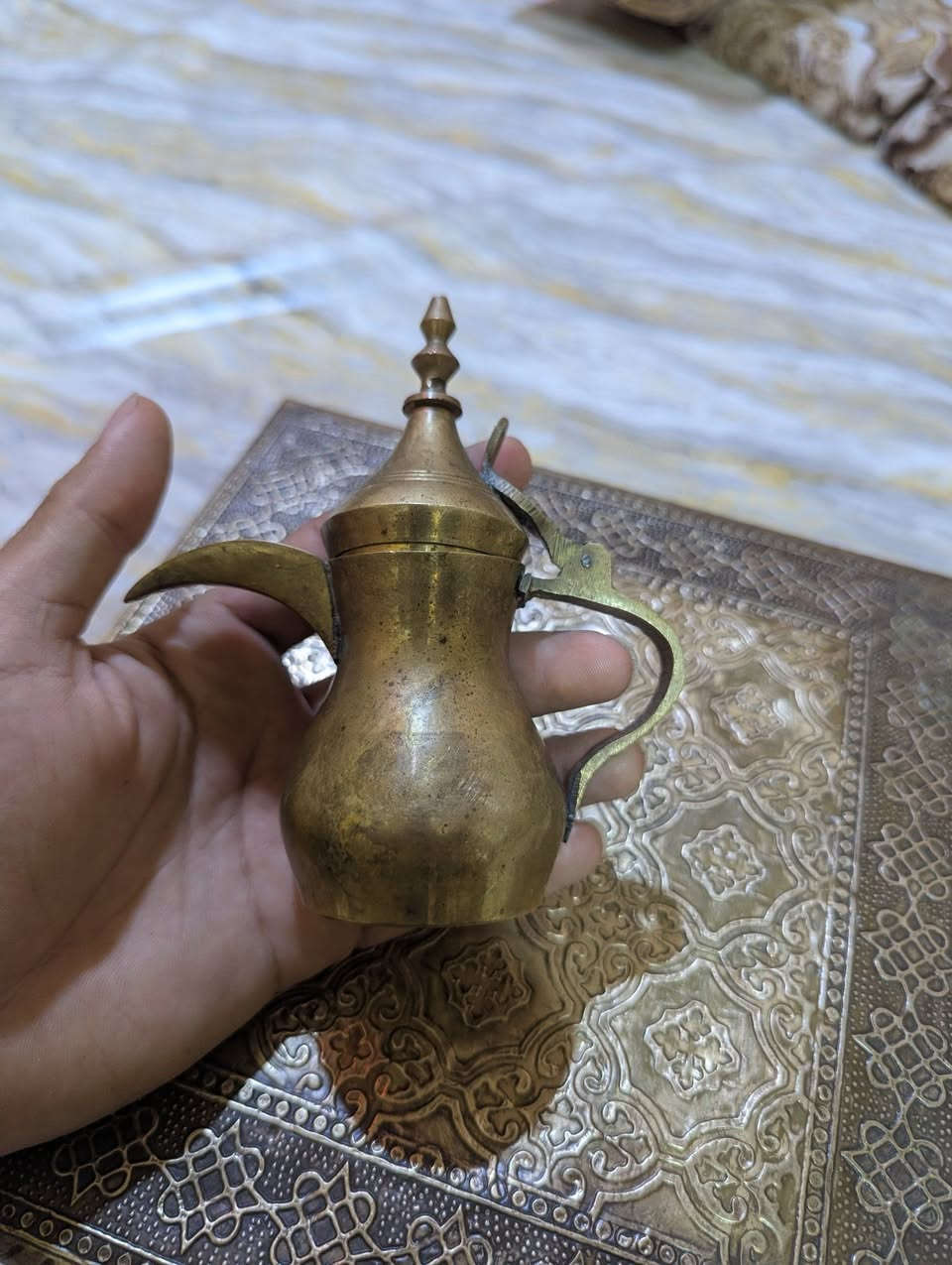 دلة وميز مطعم بنحاس  للبيع


**إذا كنت صاحب هذا الإعلان وتريد حذفه لأي سبب، رجاءا أرسل رسالة إلى الدعم الفني**
