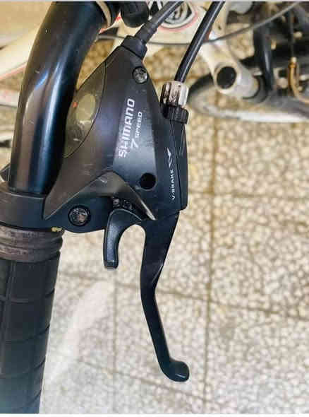 السلام عليكم ورحمة الله وبركاته بايسكل C700 ياباني مال باله بدي المنيوم تايرات جدد وسط   حجمه 28 المواصفاتت
1 رقبه متحركه
2 كير خلفي 7نمر
3 كير أمامي 3نمر 
4 دبل امام بس دهن يحتاج شغال 100%100
5 مستوى النظافه90%100
6 لون ابيض 
7 المكاين ثنينهن شركه شاومي

خوذه اصليه لون رصاصي
السعر  130 
المكان بغداد السيديه
للتواصل *********** على الرصيد فقط  يوجد واتساب
ومتواجد على الماسنجر
