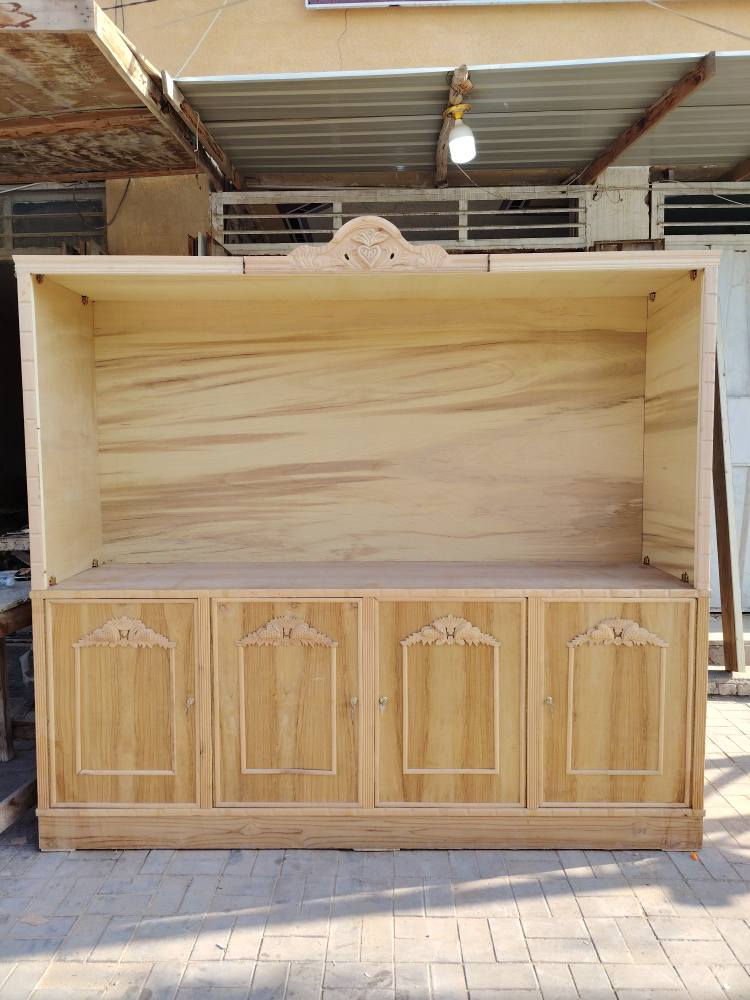 علان هام مده  15 (days) 💐💐💐✅
يعلن معمل ومعرض بركات ام البنين (ع)  تخفيض اسعار كافه انواع الموديلات كناتير بوفيات نضد غرف نوم 💞🌷💐💐💐💐
كربلاء مرقد الحر شارع حي المؤمنين قرب دور المقالع محلات ابو صادق النجار معرض بركات ام البنين *********** سيد عباس ✅✅☝️☝️☝️☝️ كربلاء, العراق
