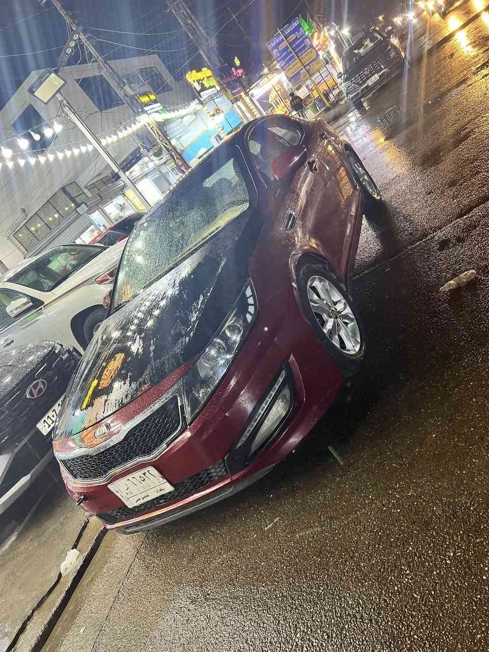 السلام عليكم كيا اوبتما 2012فول مواصفات رقم بغداد باسمي تحويل مباشر صبغ حزام كير محرك كفاله تخم تايرات صدر جديد تبريد كله شغال السيارة بيع مستعجل 80$ وبيها مجال قليل بغداد الحسينيه ***********
