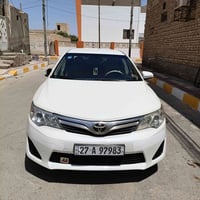 كامري ٢٠١٢ • ضربه جانبيه • صبغ ابيض