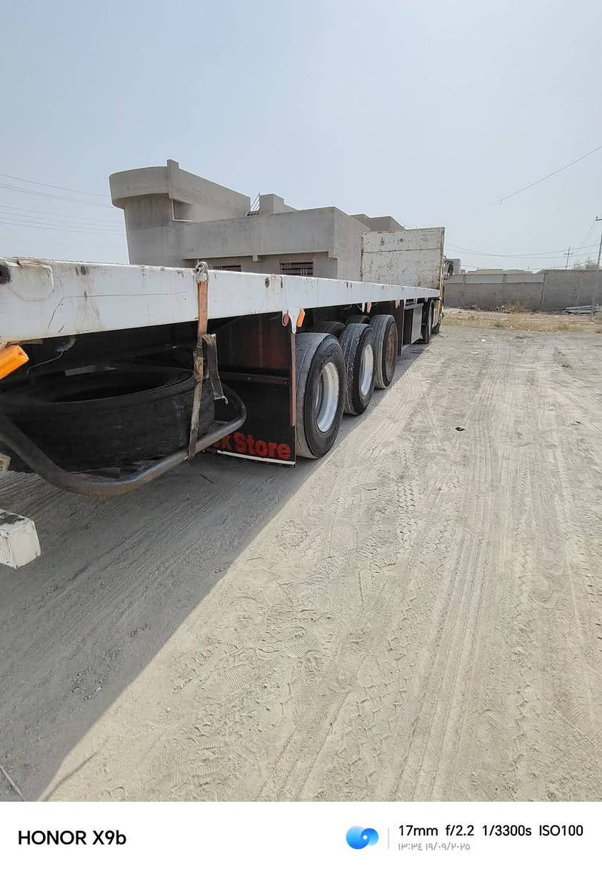 السلام عليكم للبيع عربه شاصي 18 ألماني شريط 55 مزوج بلادي دناكير ثنين 16 واحد14 ألماني  الطول 12/50 مكفوله كفاله عامه ***********
