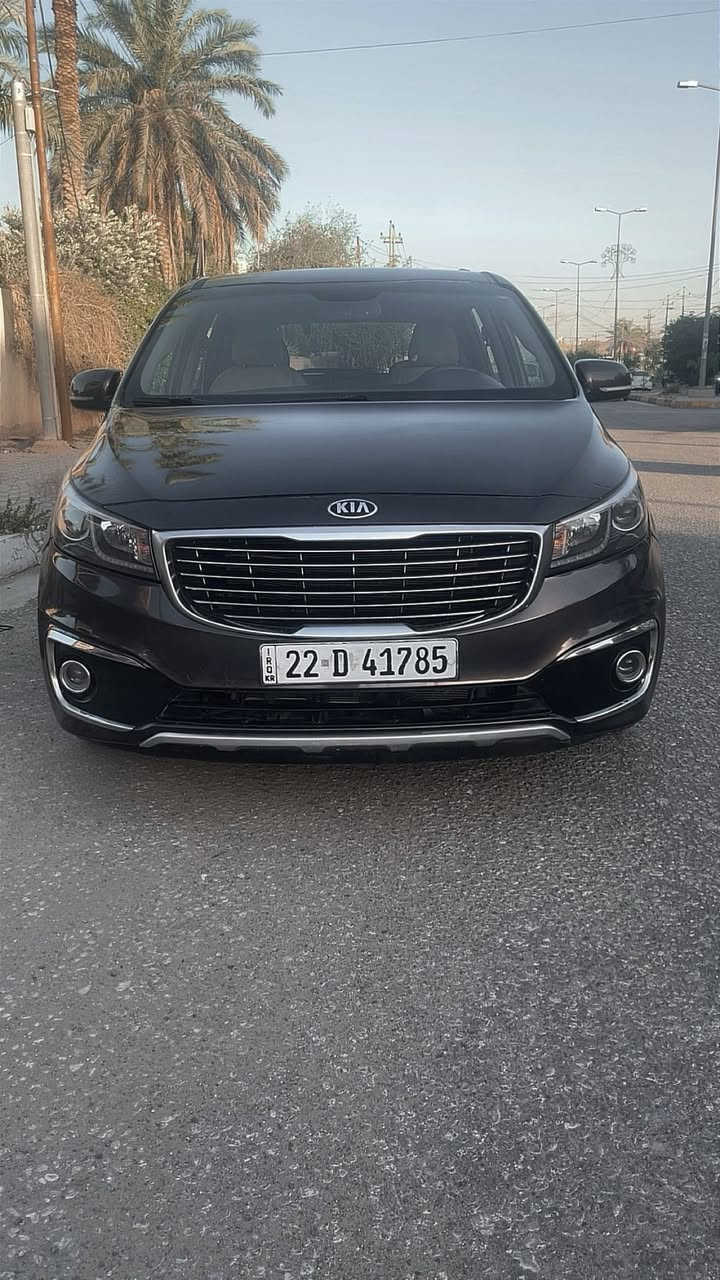 سلام عليكم
كيا سيدونا 2016 رقم اربيل الدولي بأسمي جديد

مواصفات عاديه سياره جاهزه ماشيه 100 الف حقيقي 

حادثها موضح بلصور قطعتين بدون دواخل ابد بدون ايرباك

مكاني كربلاء السعر 155 وبيها مجال بسيط ***********
