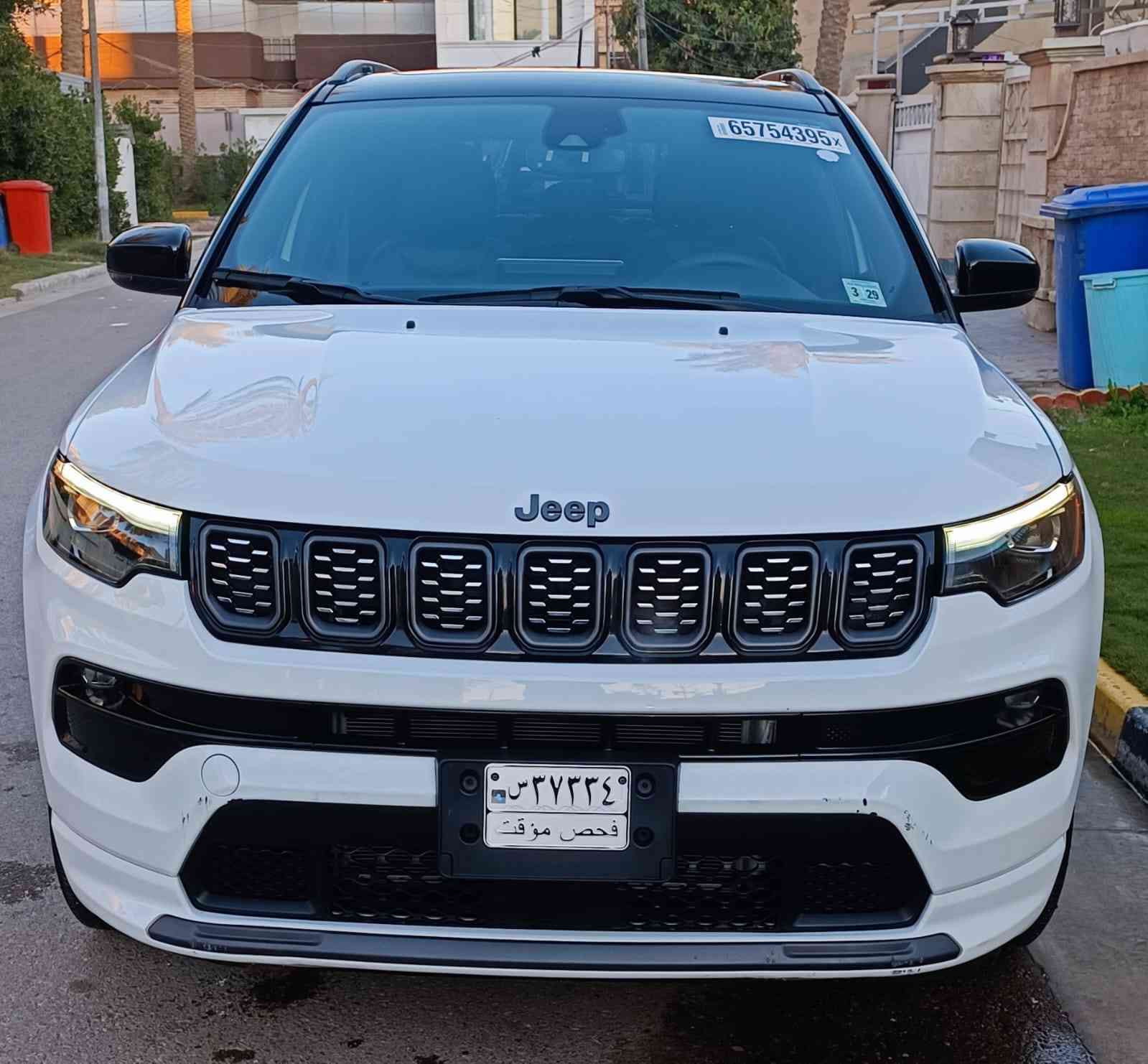 ◇ للبيع فقط ◇

!! Jeep Compass Limited 2024 4X4 !!

                    💯 فول مواصفات 👌 

✨️ محرك 2.0 تربو بانزين
 
✨️  23 الف مايل

✨️ كراسي جلد كهرباء
 
✨️ بانوراما 3 وضعيات 

✨️ شاشة كبيرة

⚜️ كامرة دوارة 360°

✨️ لايتات زينون
 
✨️ لايتات ضبابي زينون
 
✨️ بك لاين لد حديث

✨️ دفع رباعي 

🛑 ملاحظة مهمة: كفالة على كل الكهربائية من قبل  صاحب السيارة لان احنا مكلفين بالنشر فقط 

🛑 حادث تقرير والسيارة شغالة مثل الساعة / مدفوعة رسوم الكمرك والضريبة.

                                        $ 19.000 💸

 ☎️ للأستفسار ☎️
*********** ➖️ على الخاص
