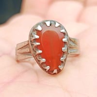 عقيق يماني • قياس ٢٤-٢٥ • يدويه ثگيله