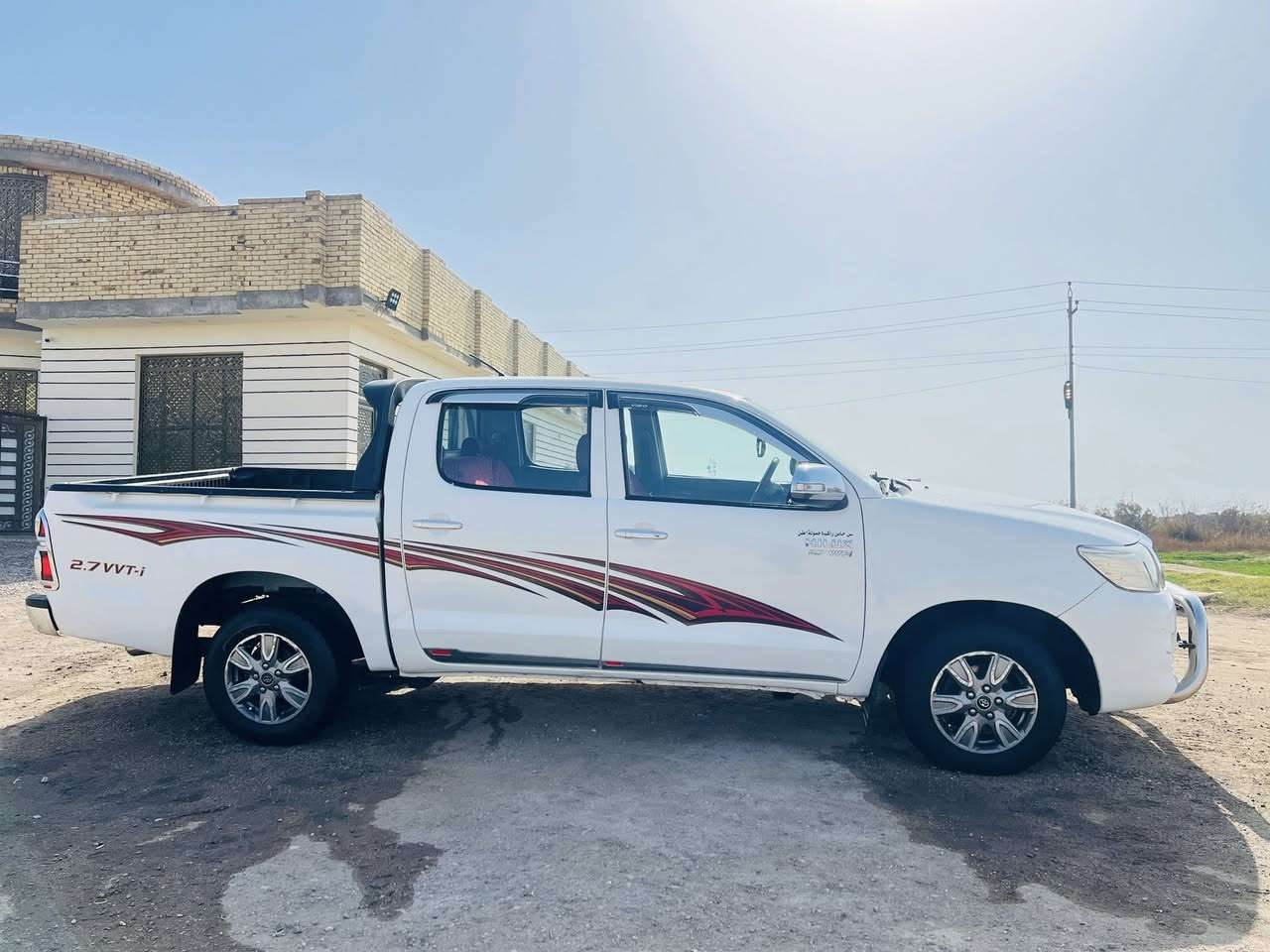 السلام عليكم هايلوكس ٢٠١٢
كويتي شاصي ١٩
رقم مثنى مميز تحويل مباشر
كفاله عامه من الضربه والصبغ والتبديل 
تخم تاير حدايه تبريد تدفئا كله شغال 
السعر ١٧٥ وبيها مجال بسيط 
العنوان ناصريه الشطره هـ***********
