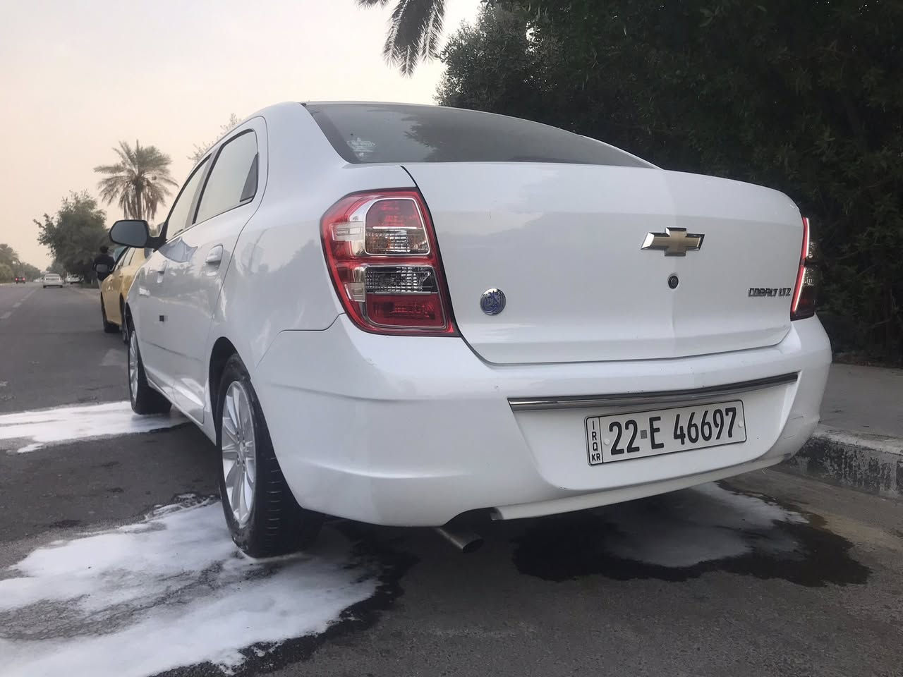 سلام عليكم شوفر ليت كوبلت موديل 16بيه ربع بنيد صبغ بدون دواخل ول باقي مكفول رقم اربيل باسمي مكان سياره بغداد الكراده سعر 80وبيه مجال ***********
