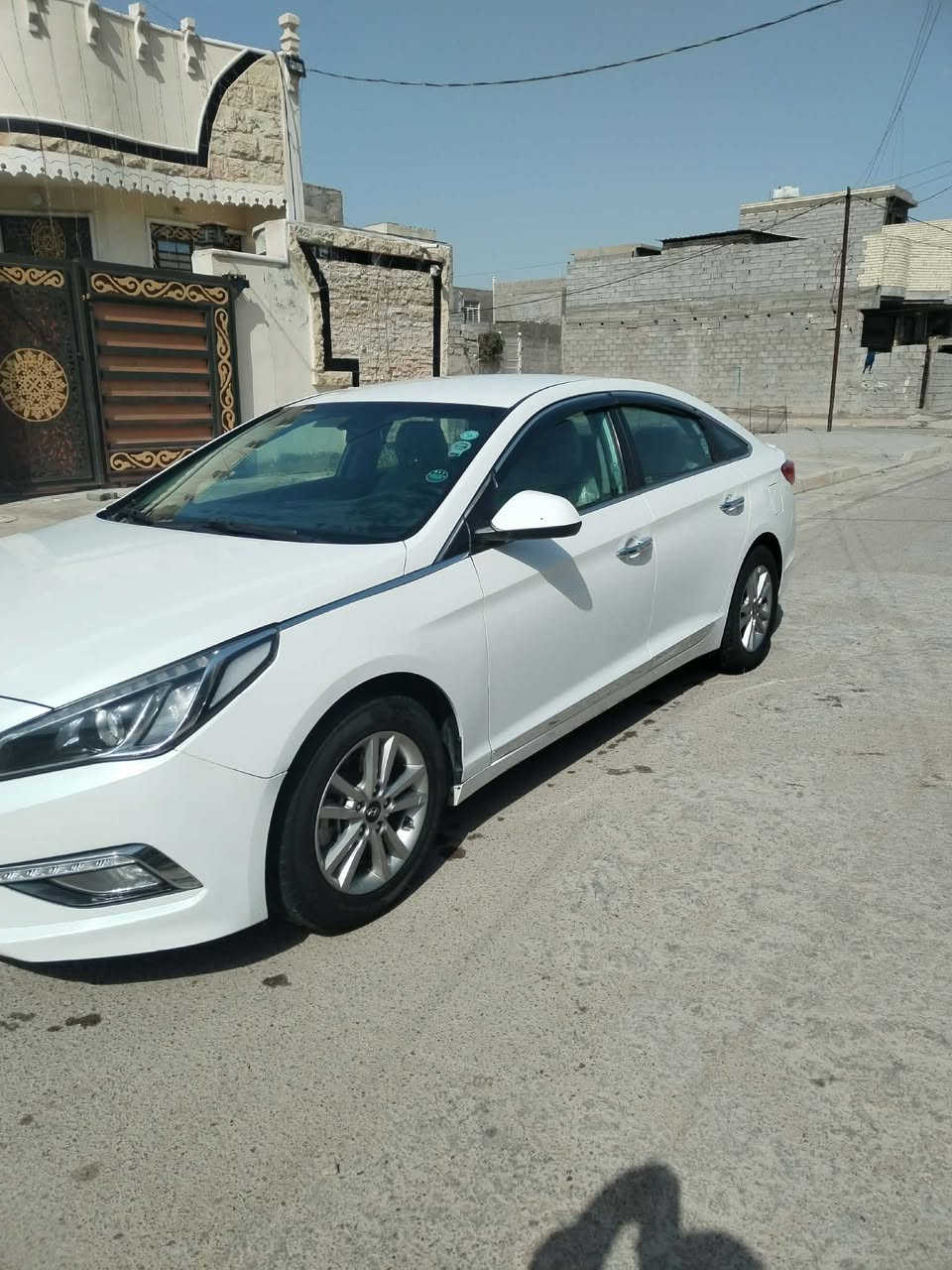 سلام عليكم سوناته للبيع موديل 2016رقم اربيل صدر امامي وخلفي جديد مشط استيرن جديد تايرات جديده السياره مال جناي ما بيه نقص وسونار موجود ***********
