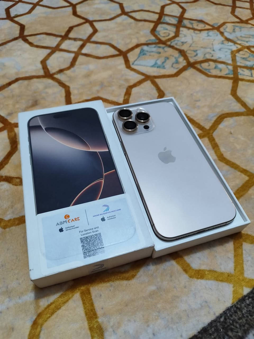 السلام عليكم 

ايفون 16 برو ماكس

ذاكره 256

بطاريه 92

ظمان وكاله

الـــسعر 1.225

عنوان بغداد حسينيه 
رقم ***********
