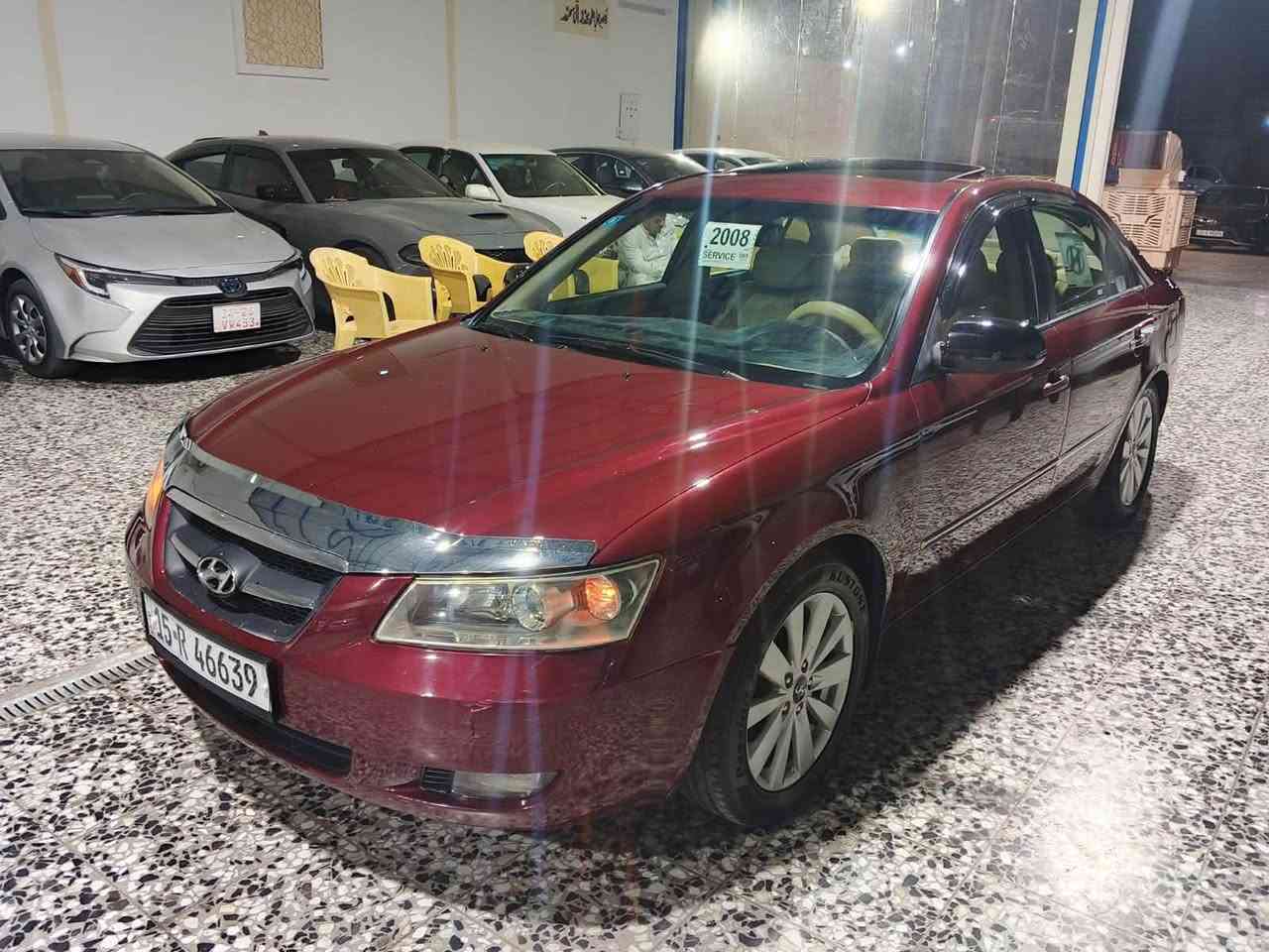 سوناتا موديل 2008بيه ثلاث قطع صبغ بدون دواخل فول مواصفات حلوه سياره جهازه
مكان الفلوجه ***********
