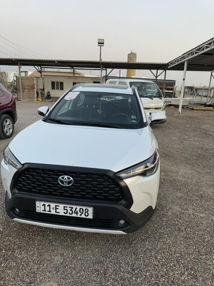 كورلا كروس (sas)2024
فول مواصفات ماشية 60كم 
بيهة طخة صغيرة موضحة بالصورة بدون تصليح
للاستفسار الاتصال على الرقم ***********
مكان السيارة الفلوجة
