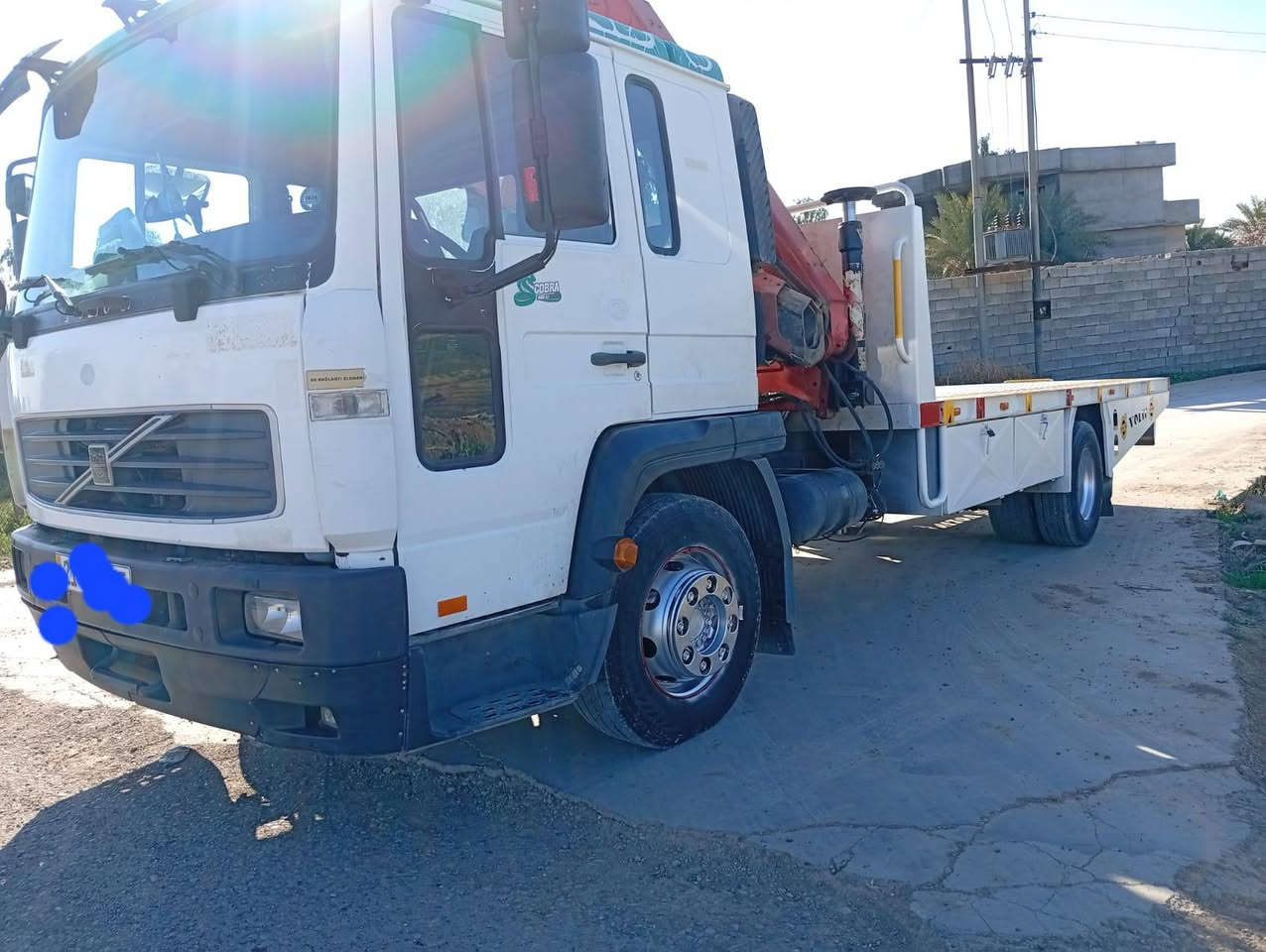 السلام عليكم
كرين للبيع  فالفو  2004
  رقم سليمانيه دولي شرط التحويل 
محرك 6 سلندر    8 برغي 
جهاز كرين 6 طن  فاسلي مخالف 
بودي ونج سحب سيارات 
السياره جاهزه للشغل مكفوله من كلشي 
العنوان كركوك قضاء الحويجه 
***********

***********
