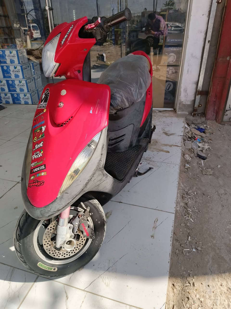 سلام عليكم ماكس عدله مكينه بلاديه بيهه تزويد خارجي  1يدات بريك كرزي 🍒اصلي 
2ويل كب نجمه مسدد اصلي 
3شيال اصلي
4صدر مامي كرزي 🍒اصلي 
5دبل خلفي كرزي اصلي 🍒
6قبق عمبار كرزي اصلي 
7قاعده مال رقم اصلي كرزي 
8ملقط كرزي 
9كلجات 
دراجه مكينه ناعمه مكاني بغداد زعفرانيه سعرهه مليون و250وبيهه مجال قليل ***********خابرني ودلل
