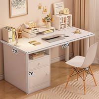 ميز دراسة • ارجل معدن • ٧٥×٥٠×١٠٠