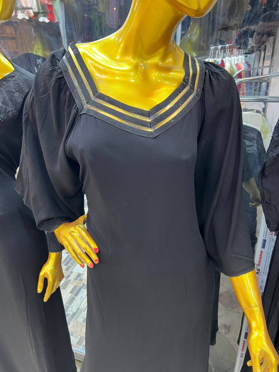قطع مميزه كشمير ليكرا دشداشه مع بيجامه نسائيه لون أسود فاحم موديلات متنوعه وقياسات مختلفه للاستفسار والحجز والتوصيل مراسله الصفحه أو من خلال الواتس إب ***********  زورونا ناصرية الحبوبي بنايه عيادة فدك للسونار مقابل تاج البيان للحاسبات
