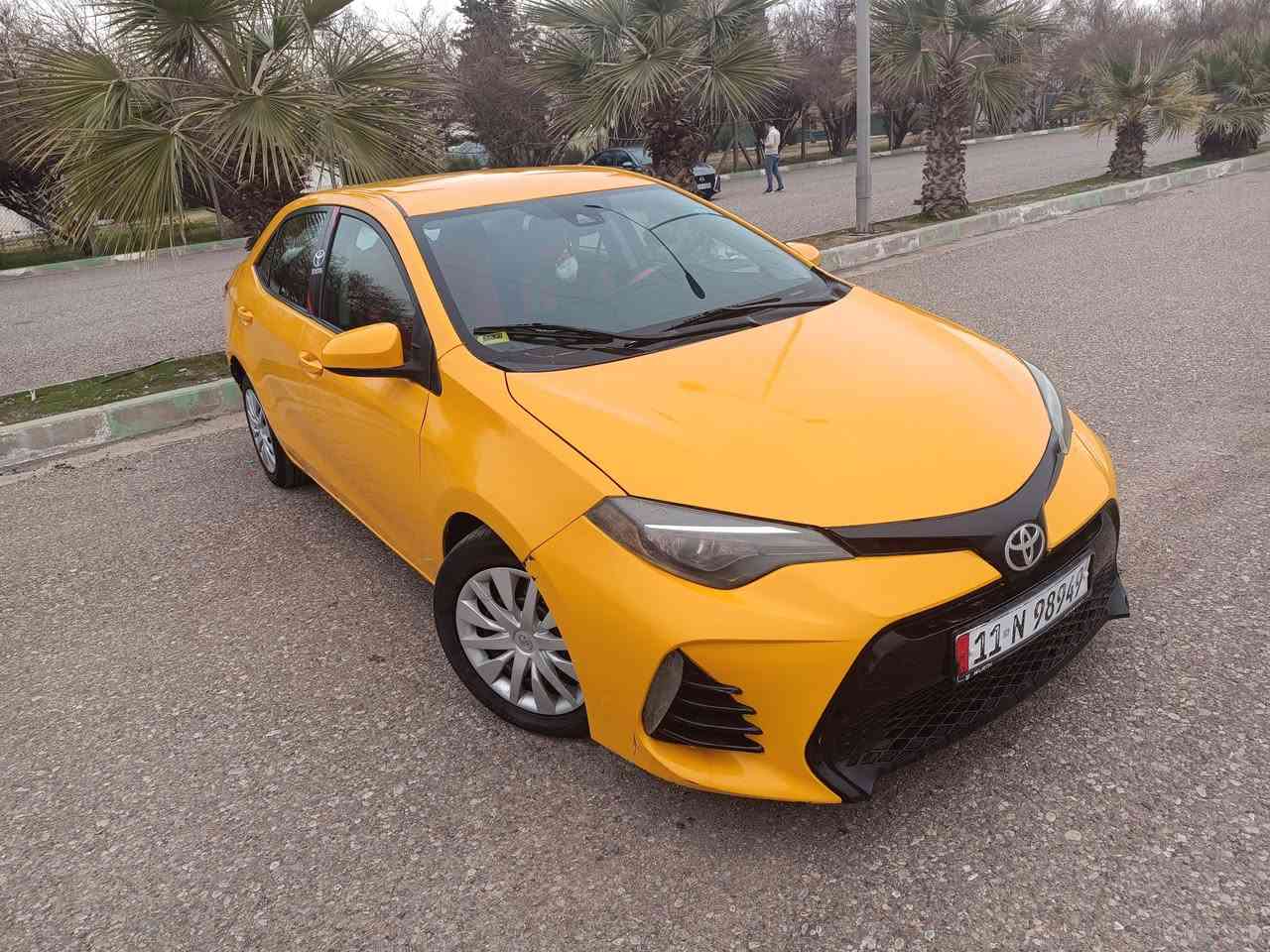 كورلا 2018 رقم بغداد انكليزي تحويل مباشر اني صاحبها  مصفره هيئه وغرامات 
كوبون بانزين طالع بعد مامستلمه السيارة كلش نضيفه تايرلت 4 جديد كير محرك شرط  دشبول لونين حجر صالنصه بيها تبديل چاملغ امامي سكن والبونيد بلاد  ترايك للبصره السعر 148 العنوان كركوك ***********
