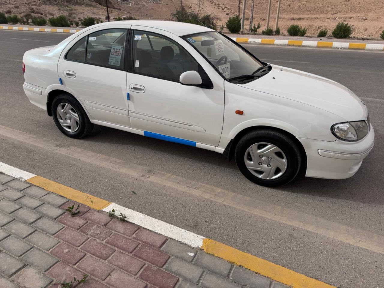 السلام عليكم 
للبيع 
نيسان سني 
2001 بلادي 
كير عادي 
محرك اسود 
جاهزة من كلشي 
بيهه شبر صبغ بالباب ومكانين بارد 
رقم بغداد الجديد تحويل مباشر
سعرها ٧٥ ورقه وبيهه مجال لشراي 
الاستفسار ***********

معرض سالم التجاري/الانبار/حديثه/الحقلانيه/قرب محطة تعبئة وقود الحقلانية
