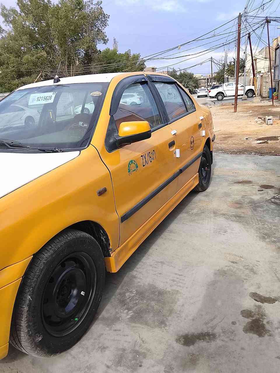 سلام عليكم ورحمه الله وبركاته سمند البيع موديل 11 رقم بغداد إنكليزي مصفره هيهة  وغرامات مكينه كير شواصي مكفولات كهربائيات كلها شغاله سياره حلوه وكامله مناقصه شي بدون صبغ بلاديه السياره بس الهالات مصلحه سياره جديده صدر جديد تخم تاير جديد للتبريد ثلج سياره خير من الله تجي وشوف بعينك تحويل مباشر هاي تفاصيل السياره فدوه لعيونك بس الشراي يتصل السعر 35 الاتصال *********** المكان بغداد تقاطع الدرويش حي التراث
