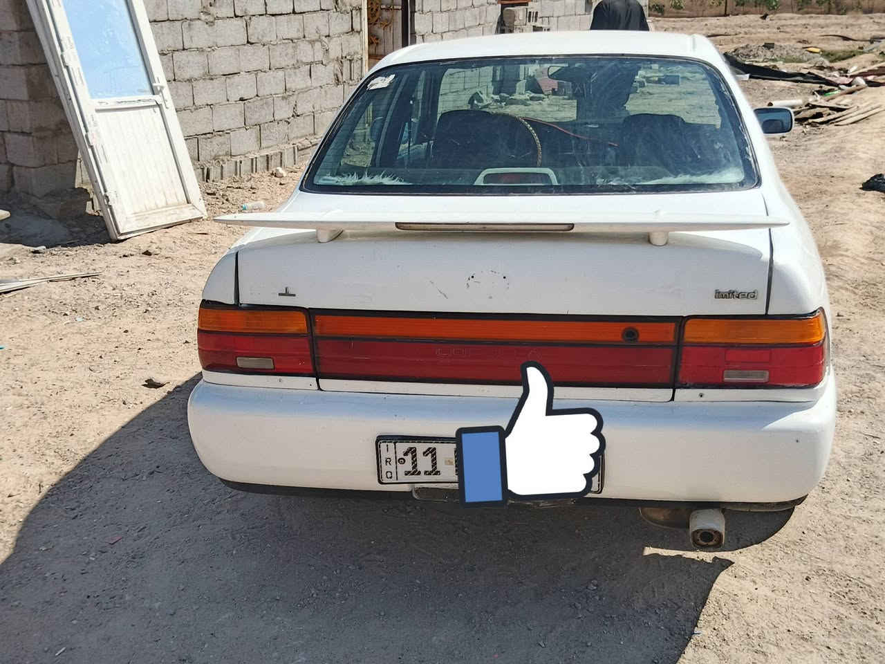 سيارة كورلا مديل 94 مكينه كير كفاله سيارة بأسمي تحويل ثاني يوم. سنويه للـ 27 رقم بغداد مشروع وطني سيارة شوفت عينك وتعال وشوفه سعر 46 بيها مجال قليل  لموشراي لا يدوخني مكاني البصرة خور الزبير


**إذا كنت صاحب هذا الإعلان وتريد حذفه لأي سبب، رجاءا أرسل رسالة إلى الدعم الفني**