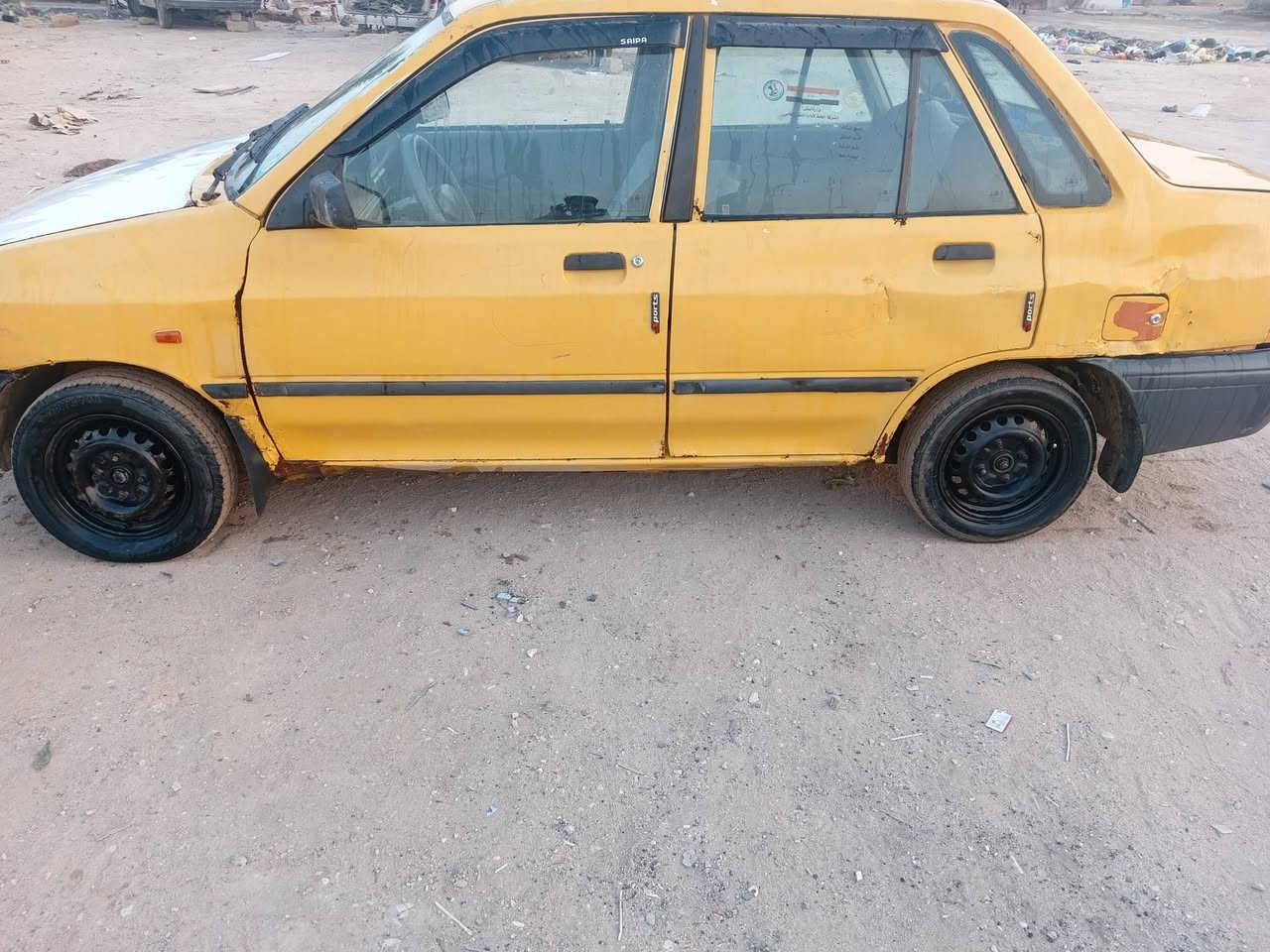 عليكم سايبا للبيع موديل 2009أصولي ومال فقرة وتريد تعيش سيارة جاهزة رقم كربلاء انكليزي كبل تحويل مكينه وكير جاهزات وجدد  لاتنقيص ولا تبخير  غرفه نضيفه دشبول وبطاين ودوشمه جديده برانكيتات معمرة تعمير جديد مصفرة هيئه و غرامات وهزة جديده  كهربائيات شغاله السعر 16 وبيها مجال قليل مكاني كربلاء ***********
