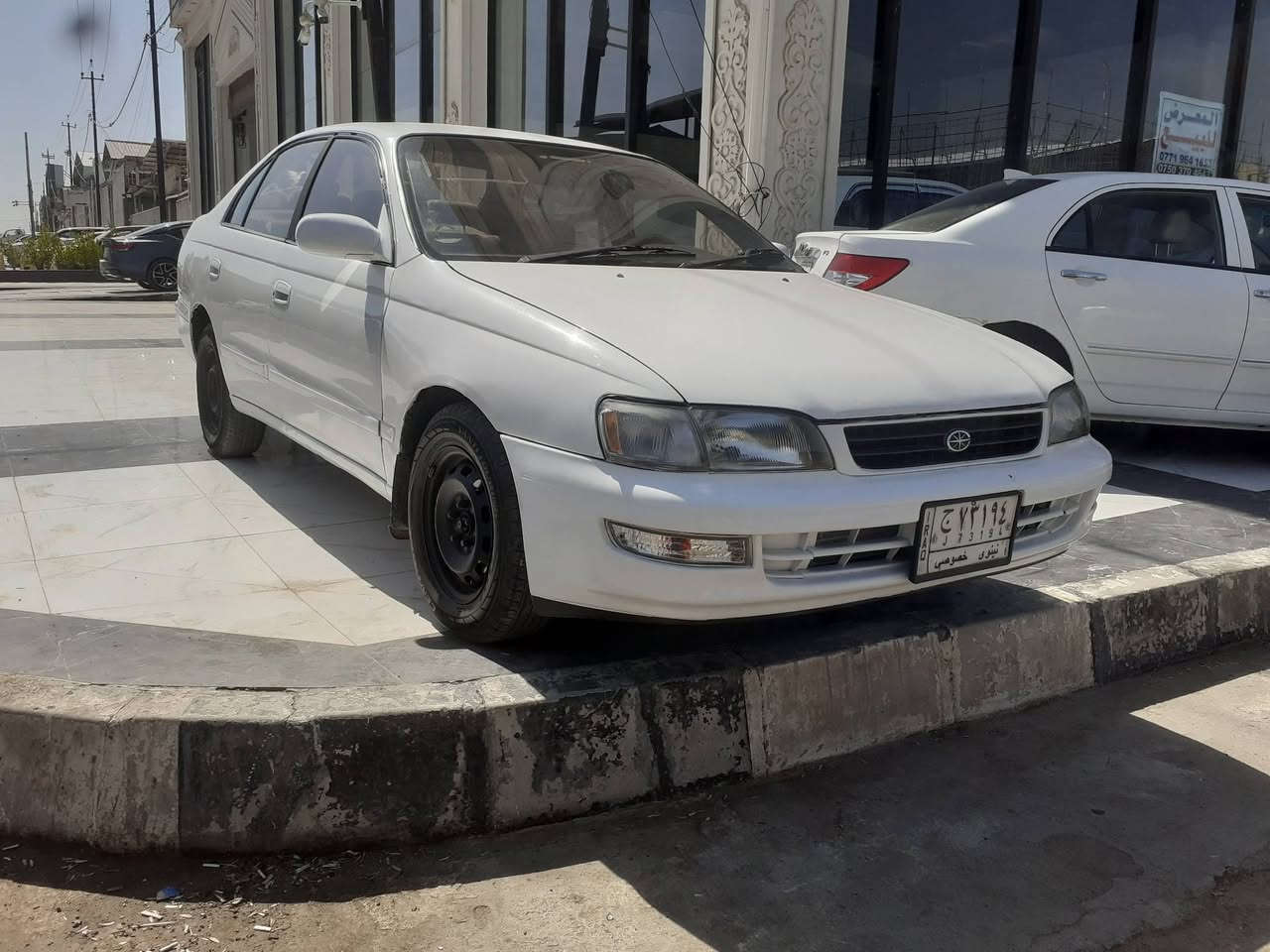 تويوتا كرونا للبيع
موديل 1992
كير توماتيك 

اربع قطع صبغ بدون دواخل 

مكينه حجم 20ابو الكف  وكير شرط 

السعر 55اوبيها مجال 

للاتصال:***********

