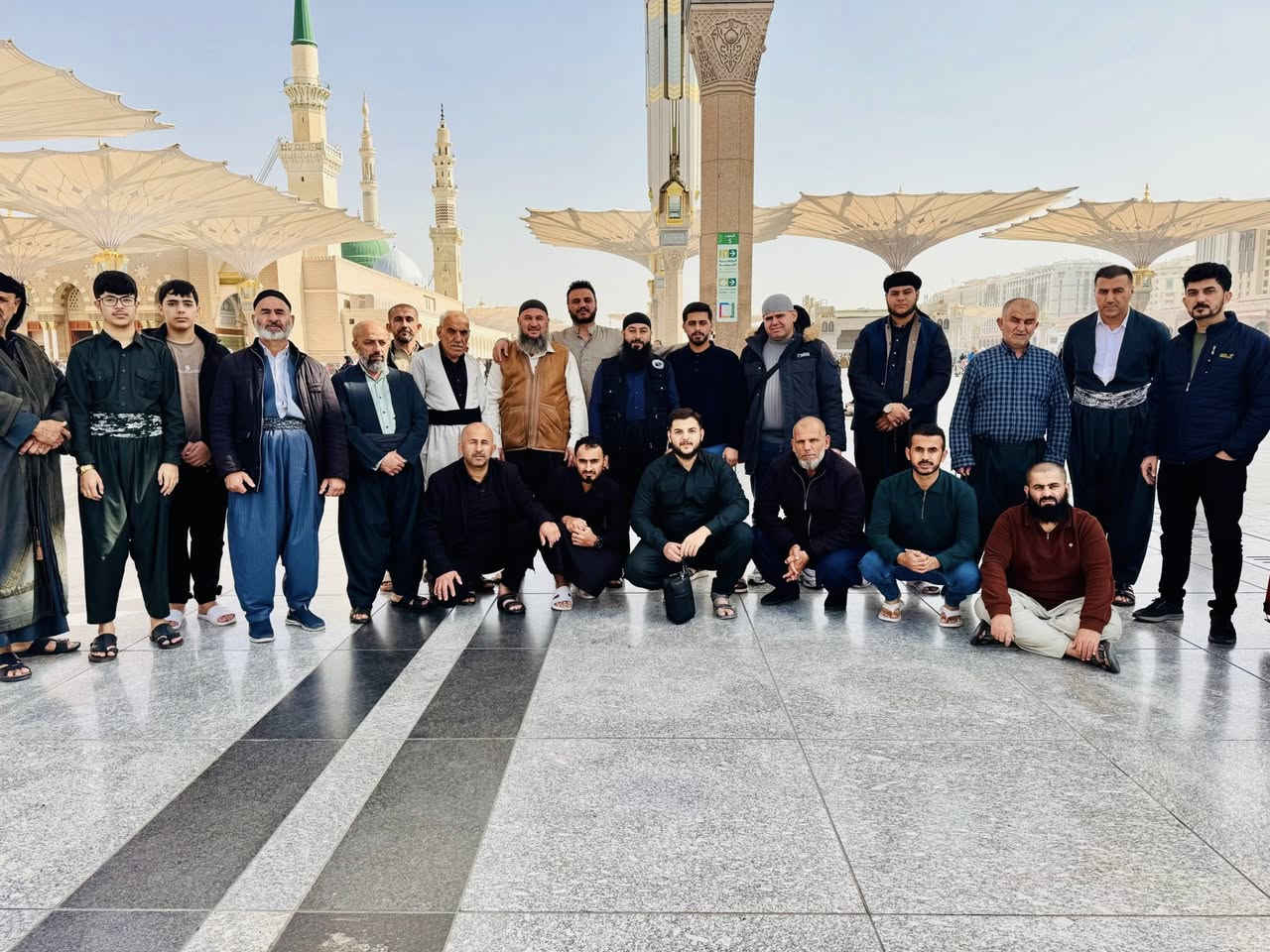 دڵ خۆشی عومرەکاران مان  بەرەوزەی پیرۆز ئیمە وتمان رەوزە نیە بۆ سەری سال بەلام سوپاس بۆ خوا رەوزەمان بۆ دابین کرا 
زۆر دڵ خۆش بۆن پێ خوای گەورە بەقسمەتی هەموانی بکات

یەک جار تاقی کەرەوە سەفەرت لەگەل مان بەدلت نەبۆ عومرەکەت هەدیەی ئیمەیە

ٳن شاءاللە بۆ ساڵی تازە سەفەرمان هەیە بە کامل خزمەتگوزاریەوە   ٢٠٢٦/١/١٧
لە ئێستاوە جەوازەکانتان وەرئەگرین
*********** واتس ئەپ و ڤایبر
*********** واتس ئەپ و ڤایبر
***********
***********
