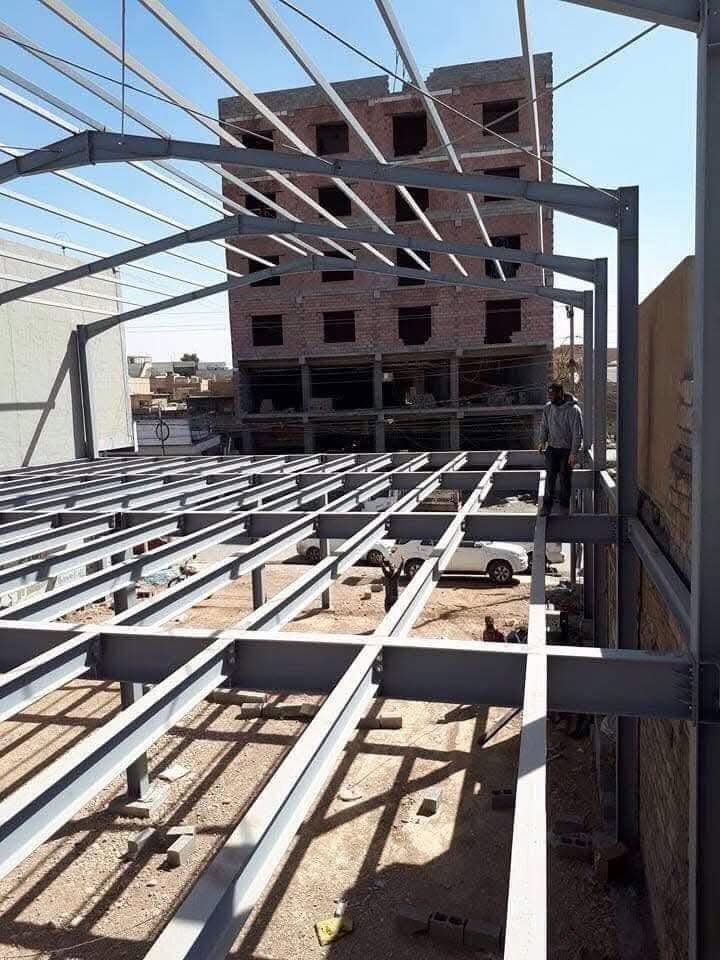 🛠معمل الابداع الهندسي⚒
يعلن معمل الابداع الهندسي 🛠عن اعمالة  وتصنيع الجملونات واسعه المساحه 🔩

والهياكل الحديده متعدده الطوابق ⚒⛓والجملونات واسعه المساحه 🔩والمسقفات الحديثه ⚒ ⛓

((
ملاحظة نعمل بجميع محافظات 
و توصيل المواد لكافة المحافضات للمزيد من المعلومات الاتصال🤳🏼على الهاتف التالي🛠 ‭***********‬🛠
