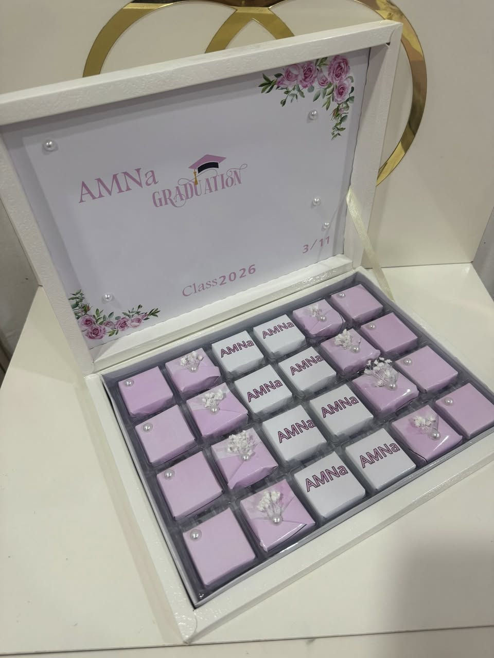 بوكس شوكولاته  

لدكتورتنه الجميله 

الحجز مسبقا 

يوجد توصيل لجميع المحافظات


**إذا كنت صاحب هذا الإعلان وتريد حذفه لأي سبب، رجاءا أرسل رسالة إلى الدعم الفني**