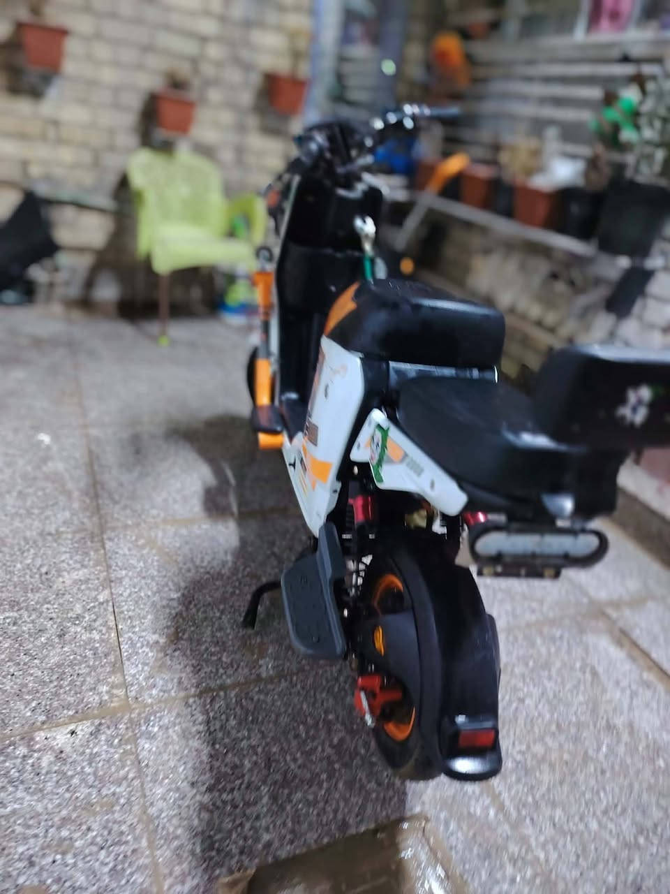 سلام عليكم من رخصه مدير الكروب
دراجه شحن

نوع HlS H900

بصمه سويج و تشغيل عن بعد

و بطاريات 5كبار

نظام R

مع قاعده مبايل و بيهه نظام شحن المبايل

و ملفهه 2000

اطلع بل شاشه اذا بيهه عطل
لايتات عالي ناصي
اشاير يمنه و يسرى و دبل اشاره
و إنذار سرقه

و ابريك خلفي امامي بل مكان

السعر 450و بيهه مجال

الاستفسار على الفيس بوك

او على هاذه الرقم

***********
