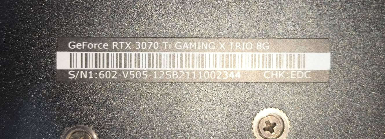 كرت 3070ti GAMING X TRIO نظيف كلش لا مبدل معجون ولا مفتوح سعر 500


**إذا كنت صاحب هذا الإعلان وتريد حذفه لأي سبب، رجاءا أرسل رسالة إلى الدعم الفني**