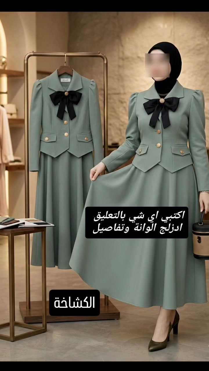 السعر والتفاصيل كاملة دايركت 📥📥
​#ازياء_نسائية #ملابس_نسائية #فساتين_فخمه #موديلات_2026 #كشخة_بنات اناقة_عراقية تنسيقات_ملابس حجاب_ستايل عبايات_خليجية فساتين_تركية بوتيك_العراق


**إذا كنت صاحب هذا الإعلان وتريد حذفه لأي سبب، رجاءا أرسل رسالة إلى الدعم الفني**