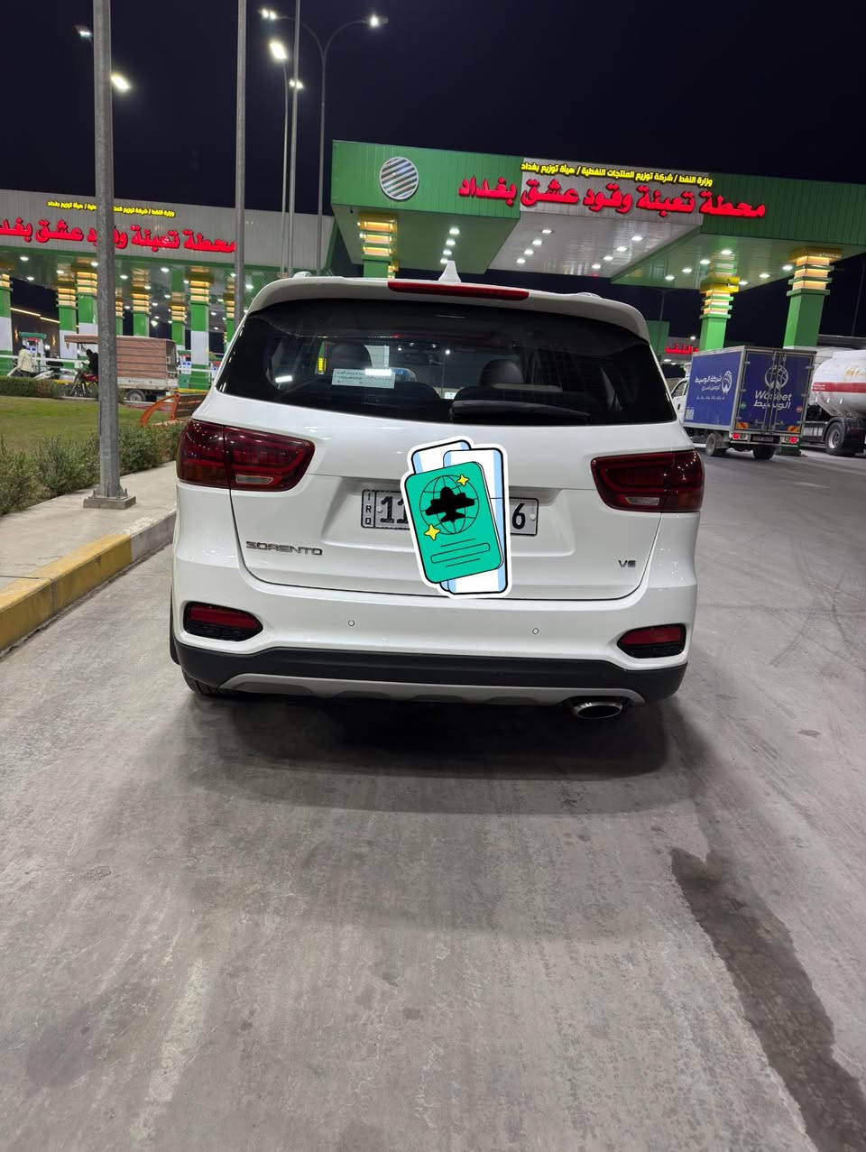 سلام عليكم
كيا سورنتو2019 شكل2020 
خليجي فول١/١‼️(تبريد و تدفئه كشنات امامي و خلفي ) باسمي من الشركه 
رقم بغداد مشروع وطني 
السعر265
المواصفات
--------------
- محرك 6 سليندر..... 7 راكب
كير 8نمر
- بصمة تشغيل  + بصمة ابواب
- تبريد 3 قطع
شاشه كبيره
جنطه كهرباء
- اشارة مرأة جانبية + مري شفط
- نظام ترحيب
- حساسات امامية وخلفية
- كامرة خلفية دوارة
- كراسي امامية كهرباء 
-  الكراسي جلد
-بنوراما
هندبريك بصمه-
ماشيه ٧٢الف كيلو 
- اربع انظمة قيادة( comfortable) + (Eco) + ( sport)+(smart)
- ويل كب كروم بلادي 19
تخم تاير 
سياره جديده مانقصها برغي 
باقي المواصفات معروفة

للاتصال ***********

