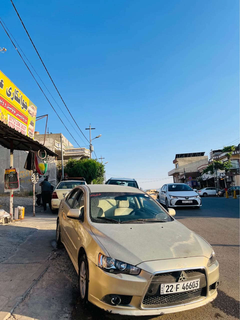بەناوی خوای گەورە
لانسەر مەکینە ٢٠ مەکینە گەورەی مەرخوب
مۆدێل ٢٠٠٨  بێبۆیاخ و بێ دەعم بەس کالبونەوەی هەیە
غازو بەنزین  سەنەوی تا ٢٠٣١ تازەیە بەناوی خۆمانەوەیە بە شەرتی تەحویلو خرامەو گێرو مەکینە هەموو گیانی بەشەرت 
بۆ پەیوەندی ***********
سیعری ٧٥ گەڵاو معامەلەیەکی برایانە ناونیشان سلێمانی السليمانية, العراق
