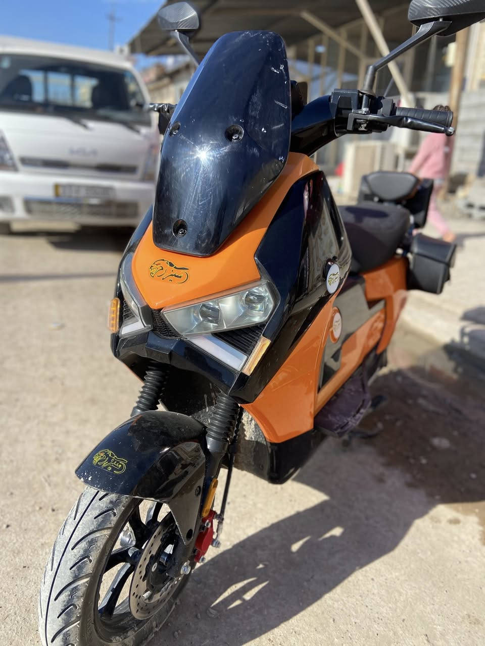 سلام عليكم دراجه ليو من شركت سيزر لمعروفه بكفائتها دراجه بعدها بضمان عل بطاريه دراجه جديده احله من صور ماشيه الف وستميه دراجه ليو معروف بمواصفات بطاريته  ليثيوم 50 امبير تمشيك حقيقي ٩٠ كيلو سرعتها حقيقي ٨٠ دراجه فول لفول مواصفات نضافتها٩٥/١٠٠ (((دراجه بعدها بضمان))) لايت زنون دبل إشاره ترجع بك لدات امامي خلفي سويج وبصمه وكارت ولبقيه معرفه لمواصفات سعرها 1500 وبيها مجال مكان بغداد *********** بي واتساب او خاص 🤍
