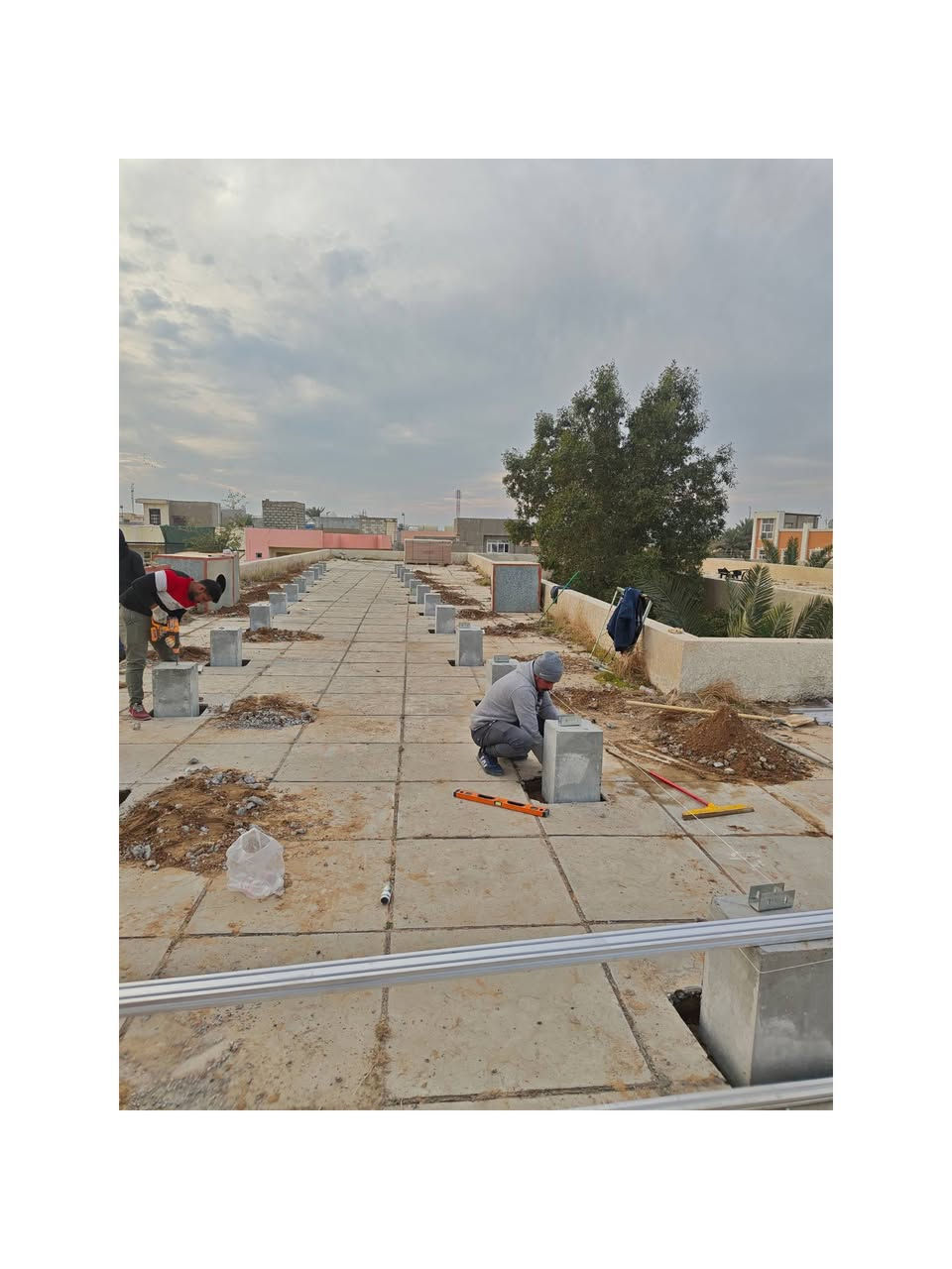 مدرسة الروافد المختلطة-بلدروز -ديالى
تجهيز وتنفيذ منظومة طاقة بقدرة 15 كيلوات ضمن مشروع الأبنية الحكومية للطاقة المتجددة 
#للتعاقد والاستشارات والتصاميم 
مكتب المهندس الحديث للمقاولات العامه والطاقة المتجددة.
#بغداد -حي القاهرة-قرب مجسر البنوك 
#ديالى بعقوبة مقابل- الأسواق المركزية 
#ديالى بعقوبة تقاطع- القدس مقابل كلية الرافدين.
***********
***********
***********
***********
