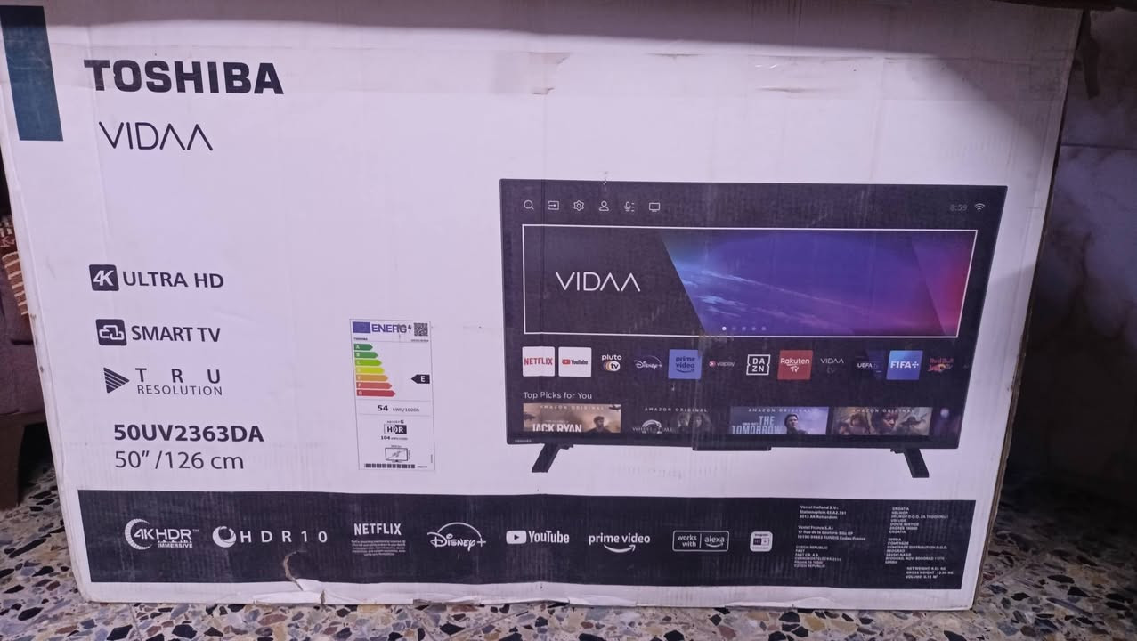 السلام عليكم..
شاشة توشيبا حجم 50 اوربي جديد 4k حقيقي بدون اطار نظام التشغيل Vidaa نفس نظام الهايسنز صوت محيطي وبيها هواي مواصفات السعر 350


**إذا كنت صاحب هذا الإعلان وتريد حذفه لأي سبب، رجاءا أرسل رسالة إلى الدعم الفني**