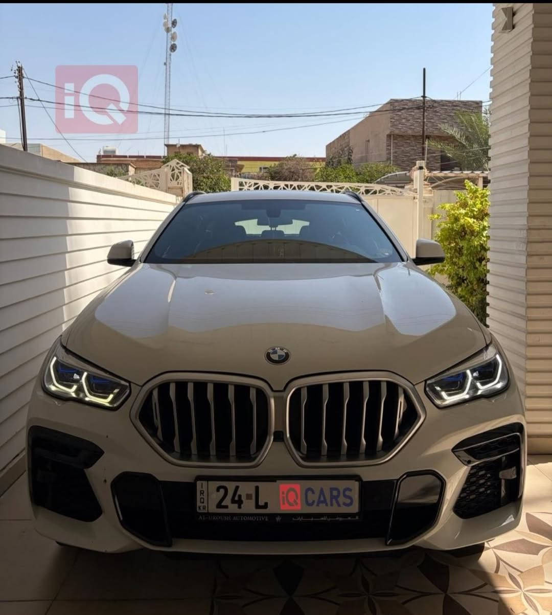 BMW موديل 2022 X6 وكالة عروش باسمنه السياره صفر من الشركة ماشية 60 الف كفالة عامه  ماعدى 4 اصابع في اسفل باب السايق استفسار اتصال *********** سعر 670 ورقة
