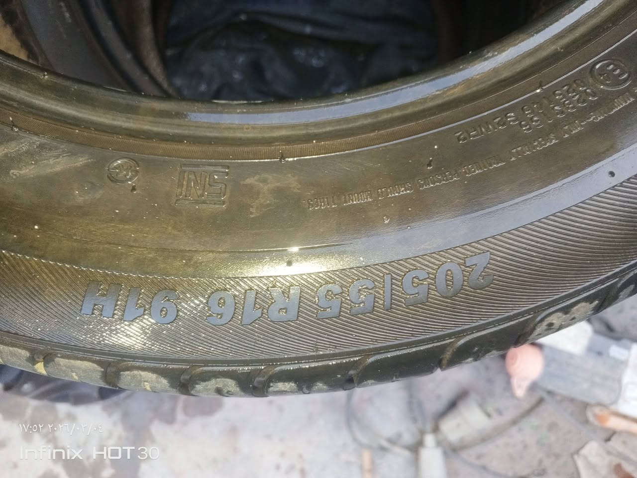 السلام عليكم تايرات كوري مستعمل ٣السعر٤٥مكاني بغداد


**إذا كنت صاحب هذا الإعلان وتريد حذفه لأي سبب، رجاءا أرسل رسالة إلى الدعم الفني**