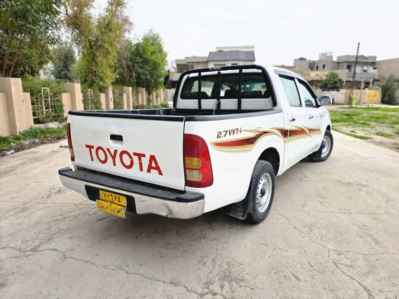 کوردی/ عربي 

تویوتا هایلوکس 

مۆدێل : 2010

سۆنه‌ره‌که‌یم داناوه 

به‌شه‌رتی ته‌حویلو غه‌رامه 

شوێن : که‌رکوک 

نرخ :  148 مجال

ژ.م : ***********
***********
    
_______________________

تویوتا هایلوکس 

موديل : 2010

سونار موجود 

تحويل وغرامة بشرط 

مكان : كركوك 

سعر : 148 مجال

ژ.م : ***********
***********
