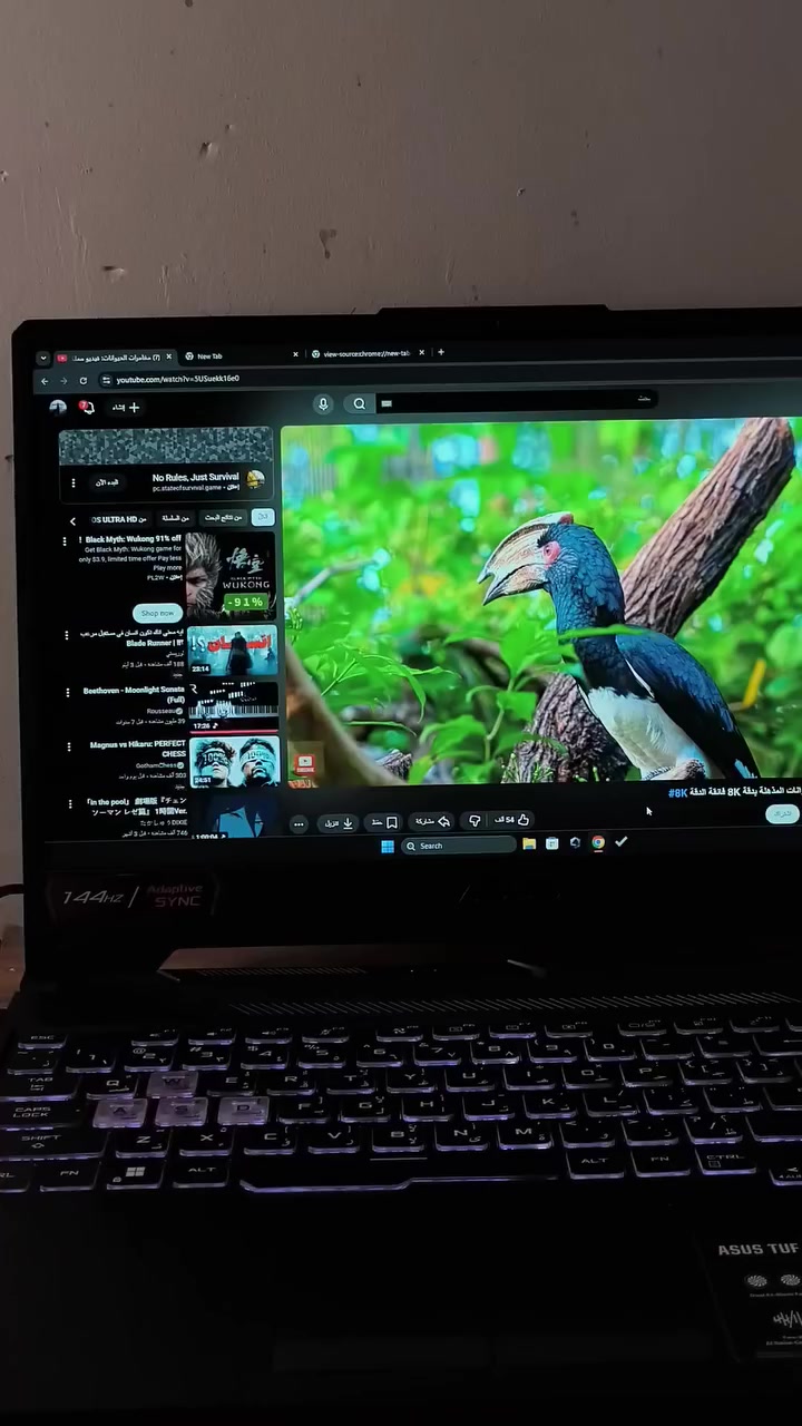 لابتوب Asus tuf A15 gaming
مواصفات 
معالج amd Ryzen 7 7435HS
كرت شاشة 2050rtx
شاشة 144HZ حجم شاشة 15.6
ويندوز 11pro
لابتوب نظيف واستخدام كلش قليل وكامل ملحقات وياه من كارتونة وشاحنة وسماعات وماوس وماوس باد والخ..
متواجد واتس :***********
