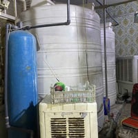 محطة 2 متر ايطالي نسبة الاملاح 10 مع  تانكيات 2   وماطور بيع  وماطورات...